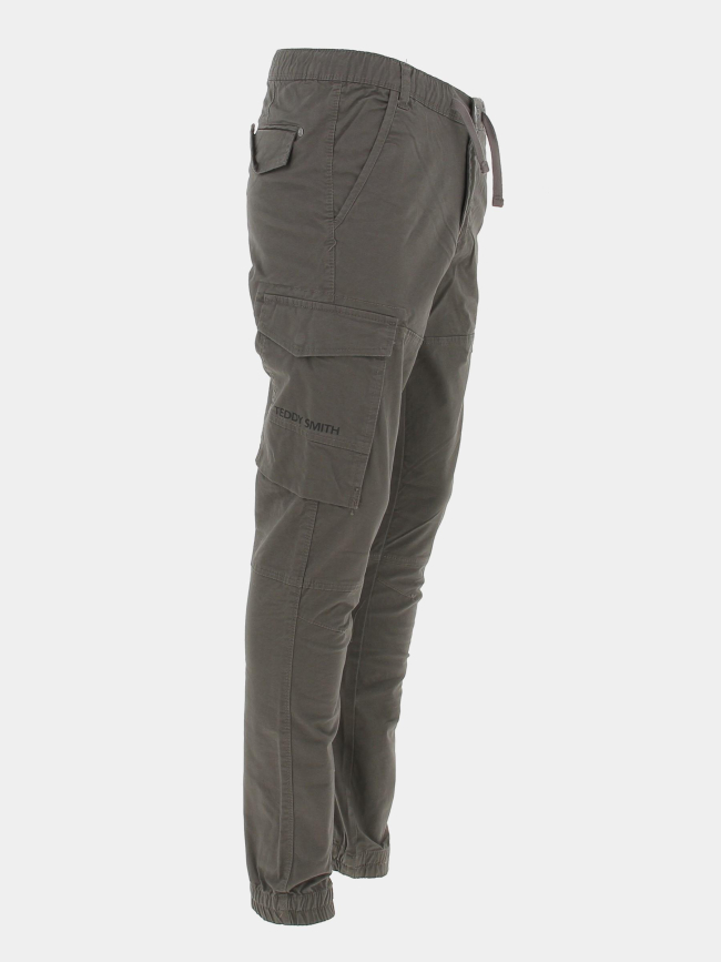 Pantalon cargo murray kaki garçon - Teddy Smith