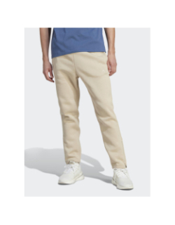 Jogging brodé beige homme - Adidas