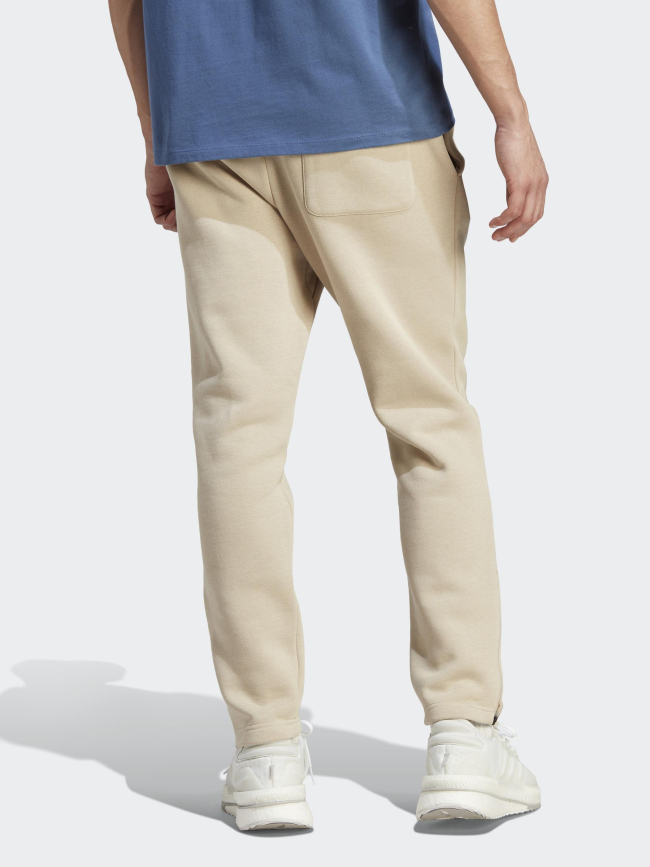 Jogging brodé beige homme - Adidas