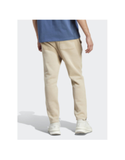 Jogging brodé beige homme - Adidas