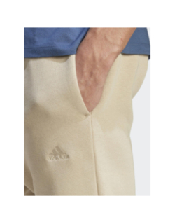 Jogging brodé beige homme - Adidas