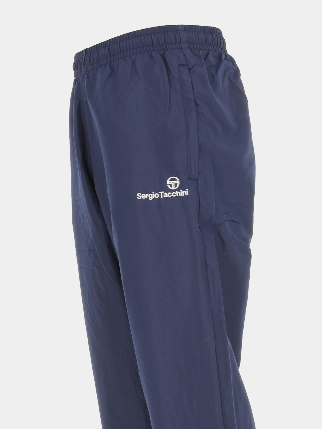 Jogging slim carson logo brodé marine homme - Sergio Tacchini