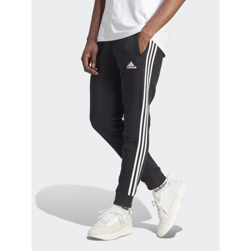 Jogging 3s logo brodé noir homme - Adidas