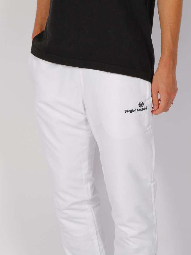 Jogging carson slim blanc homme - Sergio Tacchini