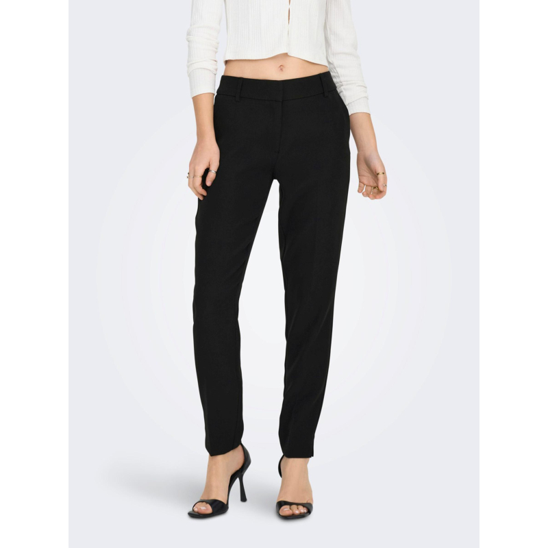 Pantalon slim veronica tailoring noir femme - Only