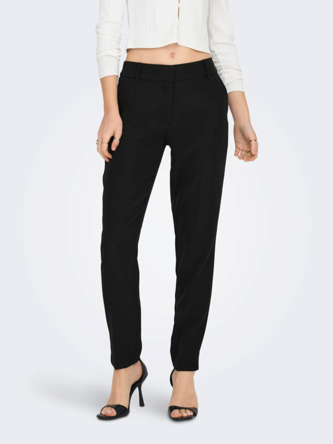 Pantalon slim veronica tailoring noir femme - Only