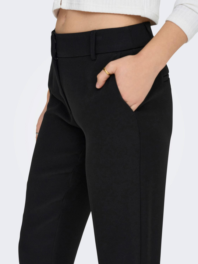 Pantalon slim veronica tailoring noir femme - Only