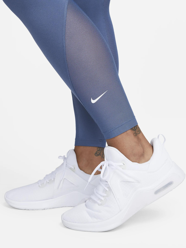 Legging one 7/8 uni bleu femme - Nike