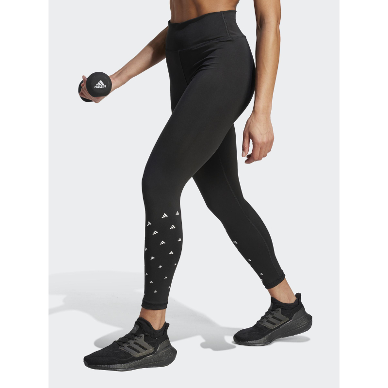 Legging bluv 78 logos noir femme - Adidas