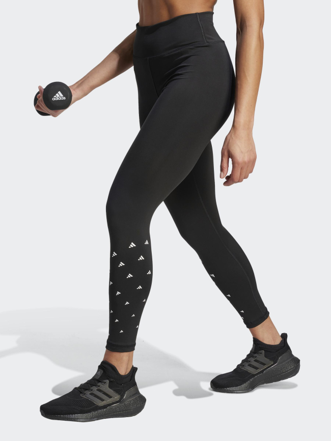 Legging bluv 78 logos noir femme - Adidas