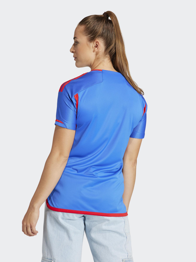 Maillot de football OL retro vintage bleu femme - Adidas