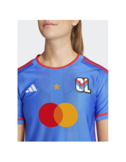 Maillot de football OL retro vintage bleu femme - Adidas