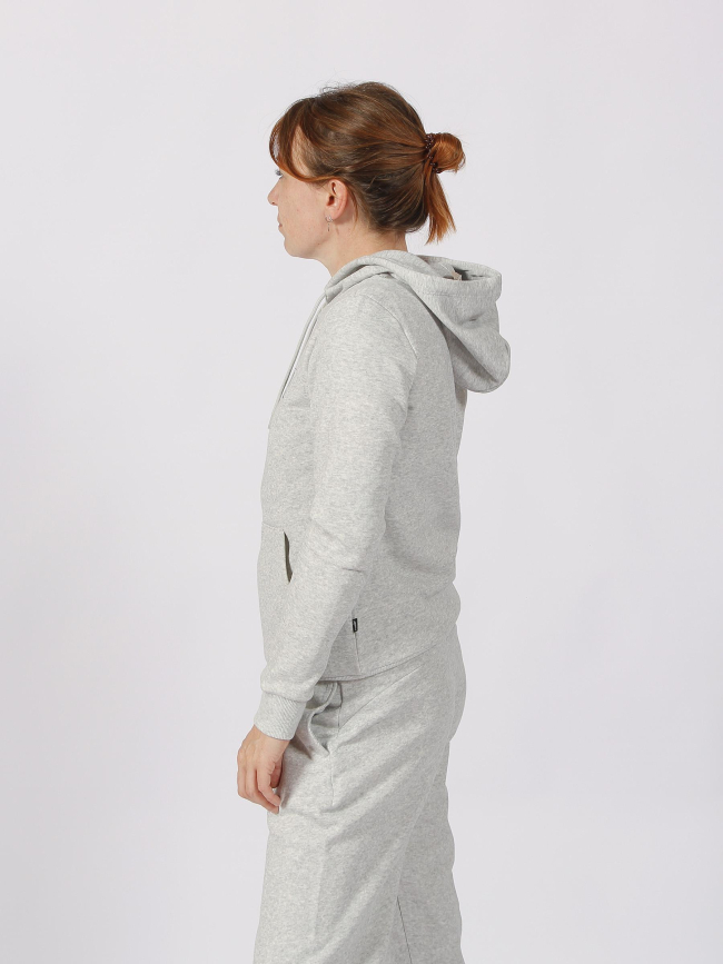 Sweat à capuche essential gris femme - Puma