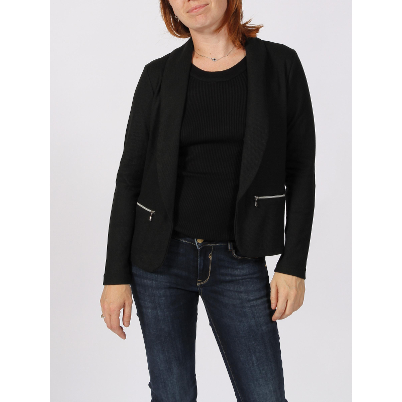 Veste légère blazer noir femme - Sunvalley