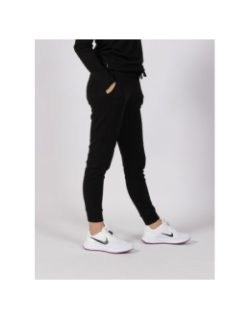 Jogging touch maille slim noir femme - Sunvalley