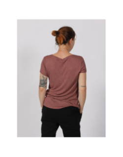 T-shirt hippi rose femme - Only