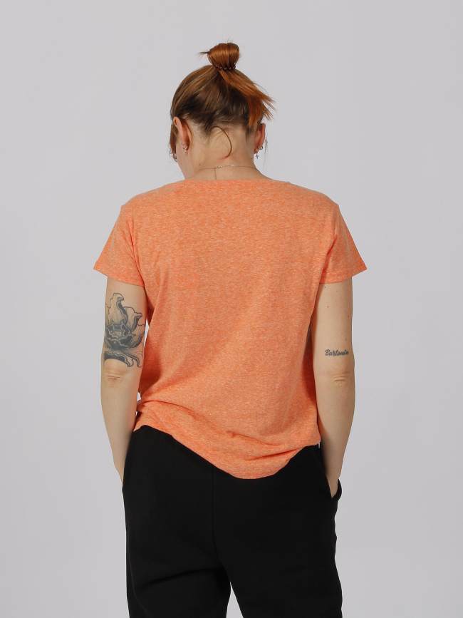 T-shirt narcy orange femme - Teddy Smith