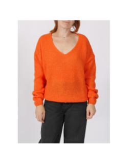 Pull molly orange femme - Teddy Smith