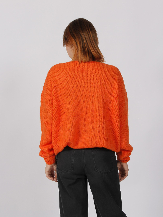 Pull molly orange femme - Teddy Smith