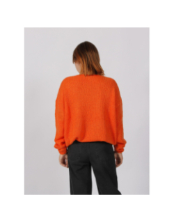 Pull molly orange femme - Teddy Smith