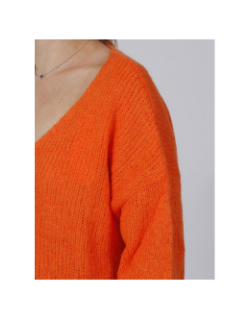 Pull molly orange femme - Teddy Smith