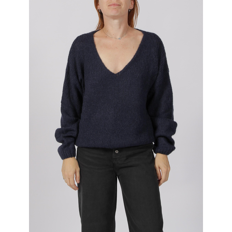 Pull molly bleu marine femme - Teddy Smith