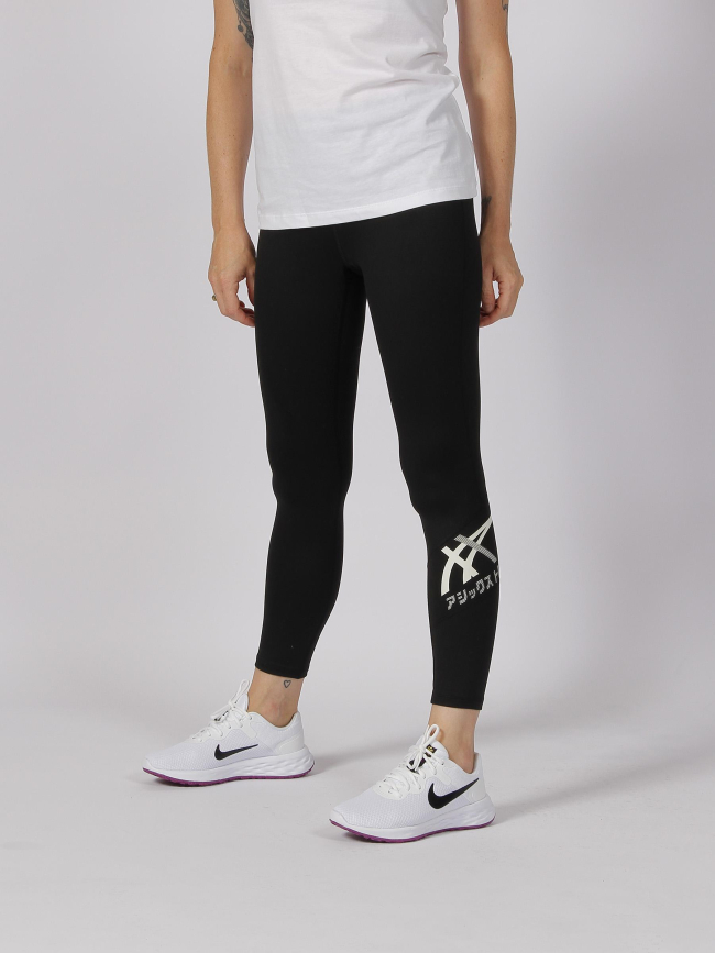 Legging tiger 7/8 tight noir femme - Asics