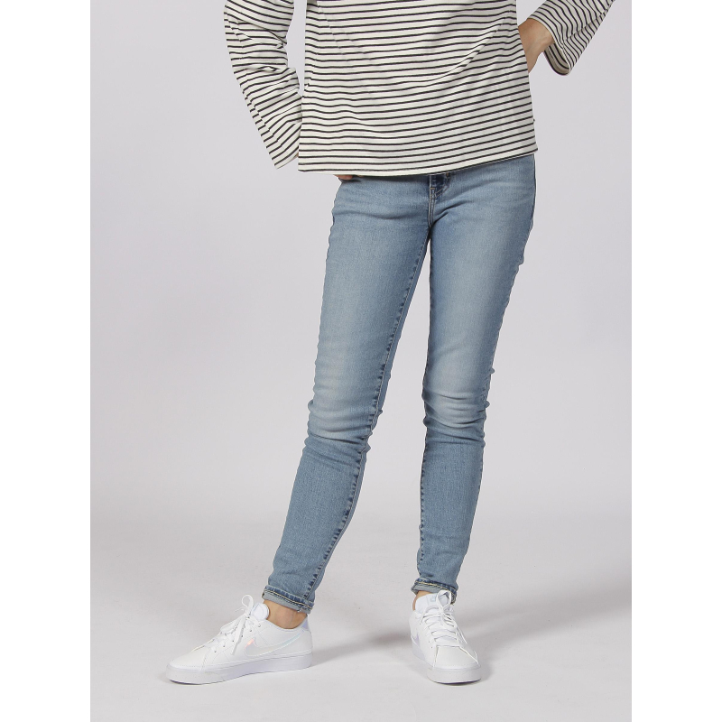 Jean skinny taille haute 721 bleu femme - Levi's