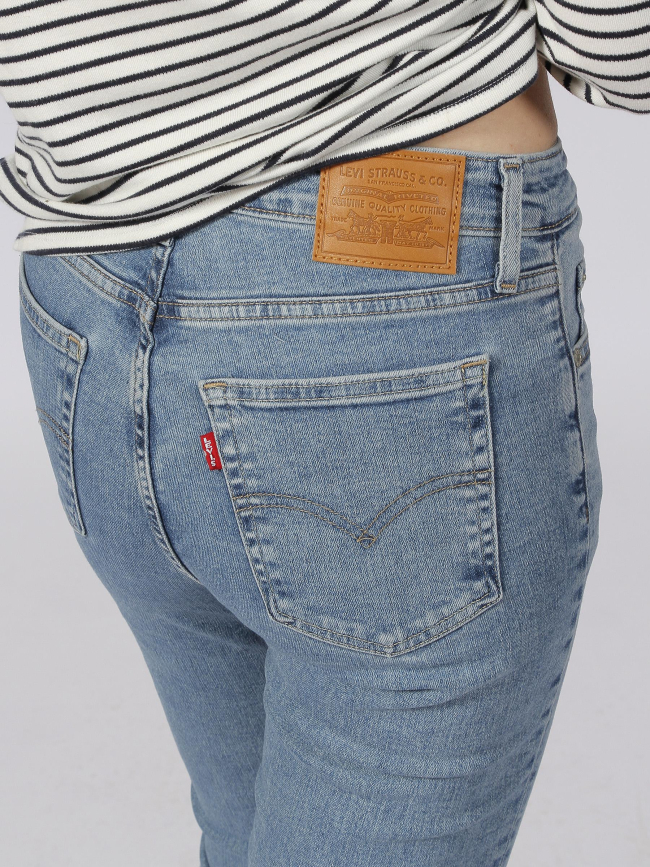 Jean skinny taille haute 721 bleu femme - Levi's