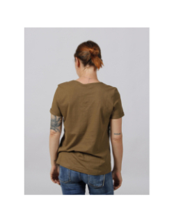 T-shirt cannie adore kaki femme - Vero moda