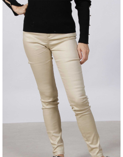 Pantalon slim palona beige femme - Morgan