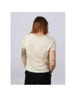 T-shirt dora glitter beige femme - Jaqueline De Yong