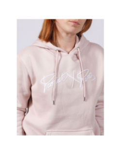 Sweat à capuche signature rose femme - Project X Paris