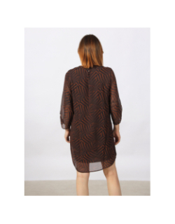 Robe kary rayures bleu marine femme - Teddy Smith