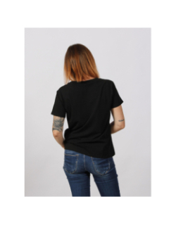 T-shirt ribelle noir femme - Teddy Smith