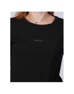 T-shirt ribelle noir femme - Teddy Smith