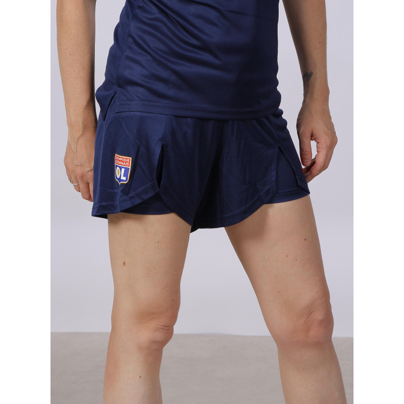 Short de football training bleu femme - Olympique Lyonnais