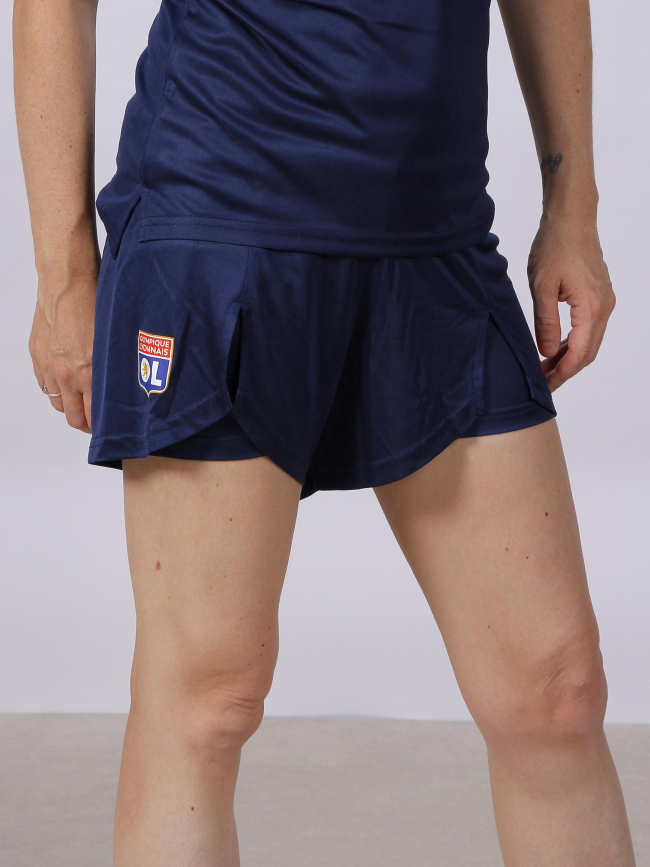 Short de football training bleu femme - Olympique Lyonnais