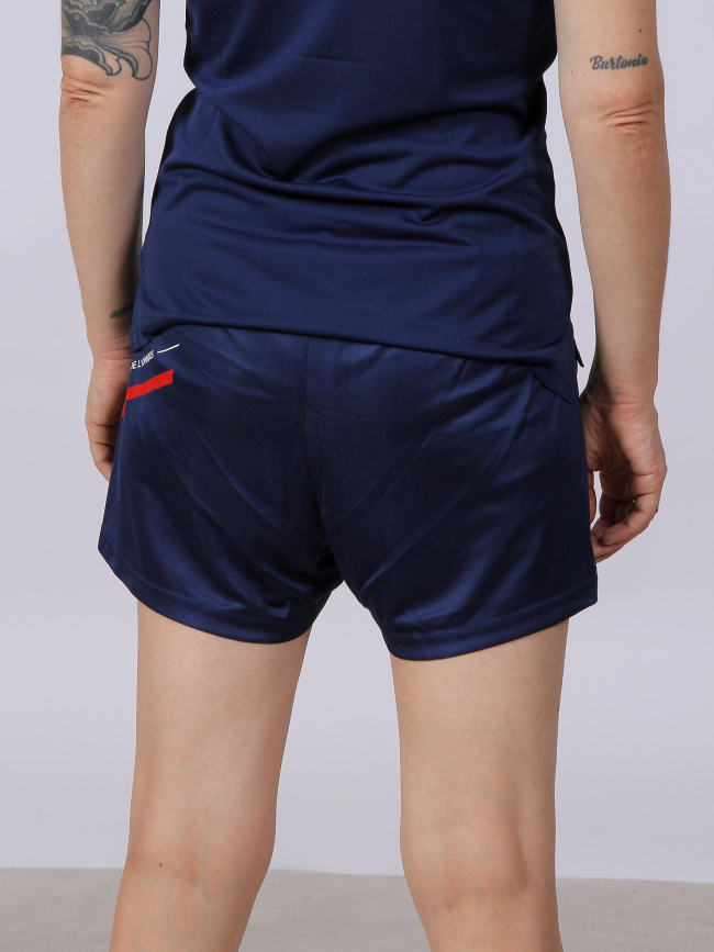 Short de football training bleu femme - Olympique Lyonnais