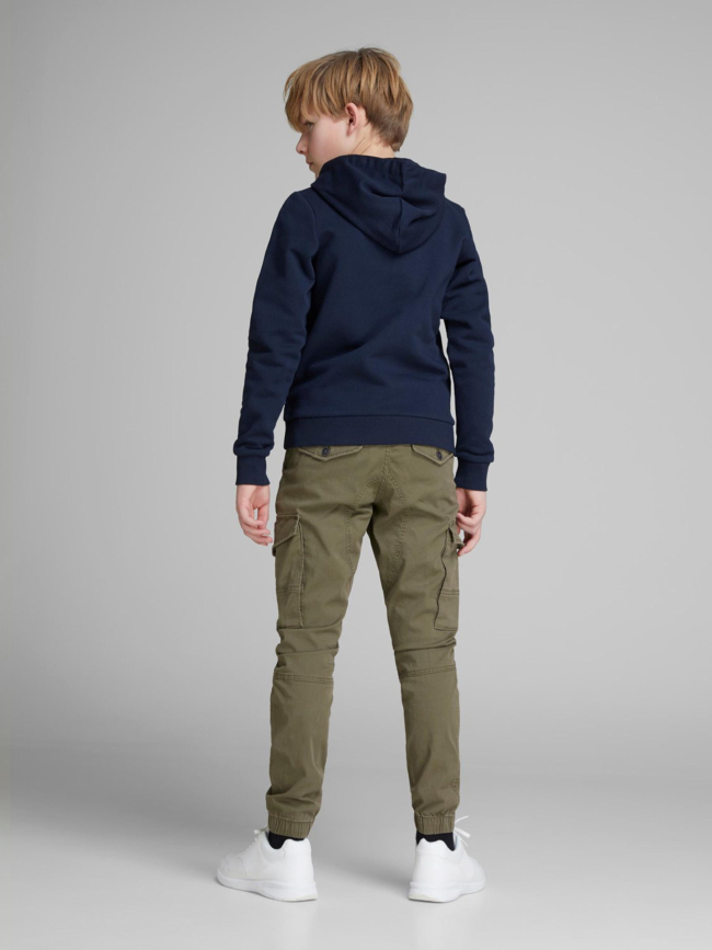 Pantalon cargo paul flake 542 kaki garçon - Jack & Jones