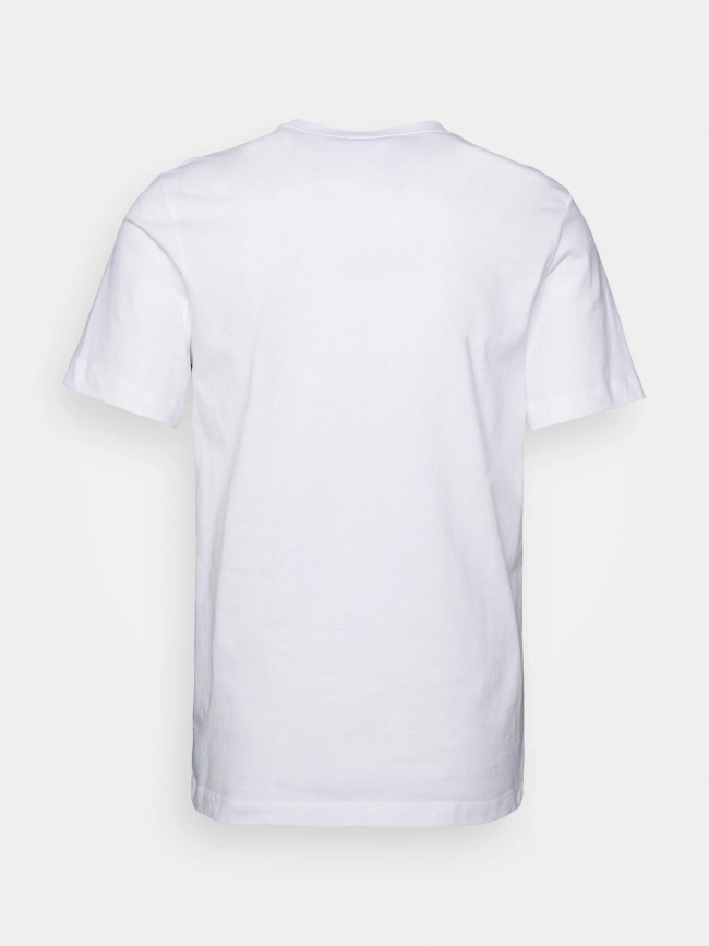 T-shirt nsw club logo brodé blanc homme - Nike