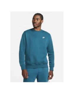 Sweat nsw club crew bleu turquoise homme - Nike