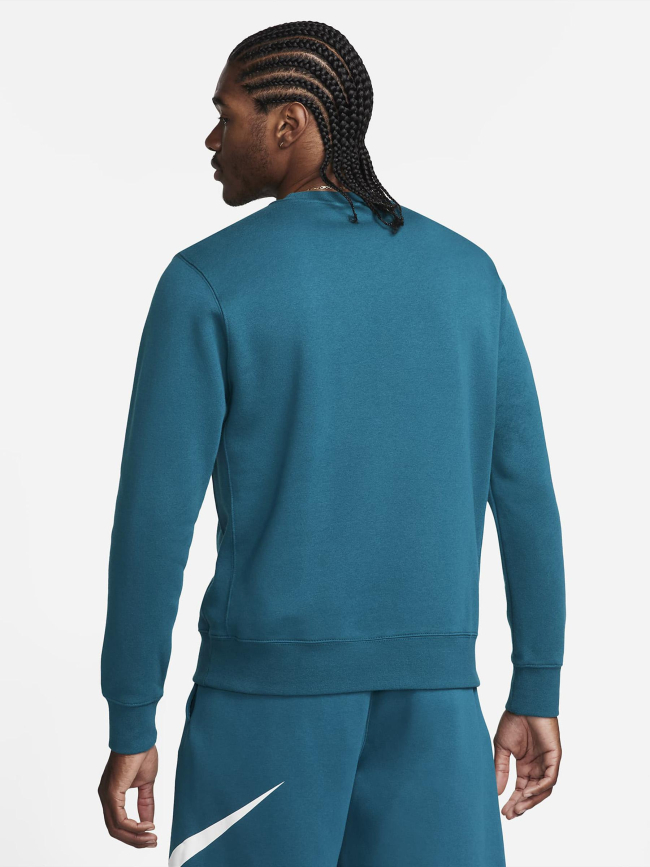 Sweat nsw club crew bleu turquoise homme - Nike