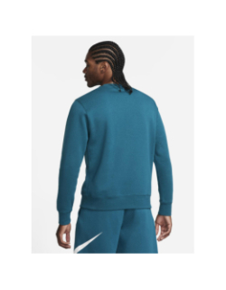 Sweat nsw club crew bleu turquoise homme - Nike