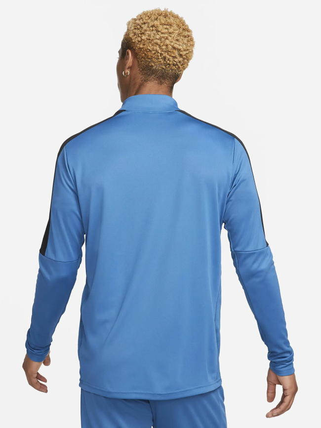 Sweat de running 1/4 zip df acd23 bleu homme - Nike