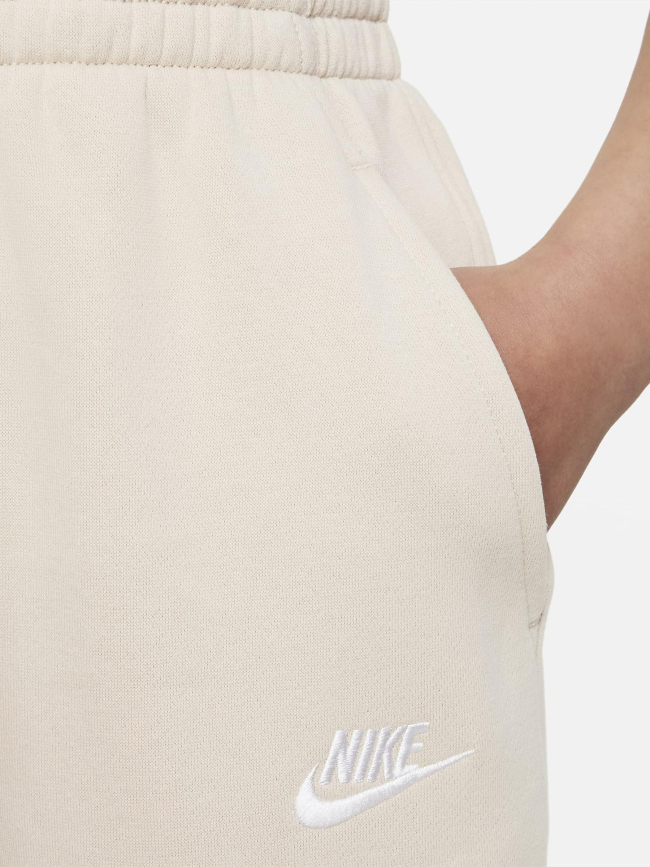 Jogging nsw club fleece beige fille - Nike