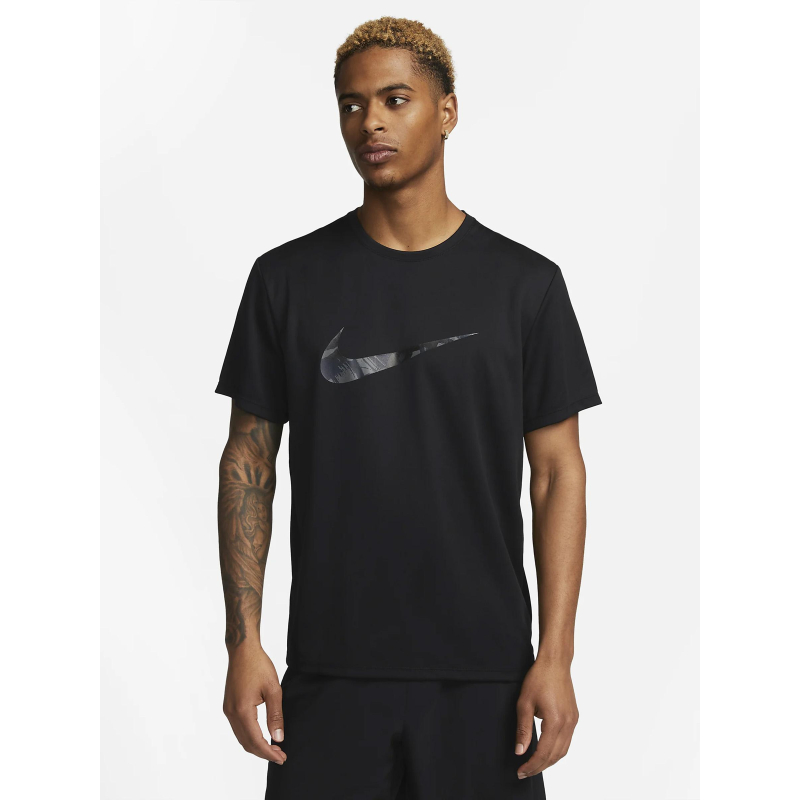 T-shirt de running miler noir homme - Nike