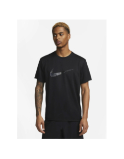 T-shirt de running miler noir homme - Nike