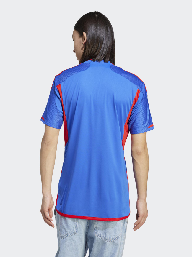 Maillot de football OL vintage bleu homme - Adidas