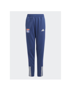 Jogging de football OL training bleu garçon - Adidas